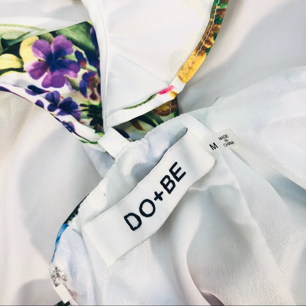 Do + Be Floral Ruffled Romper - Picture 7 of 7